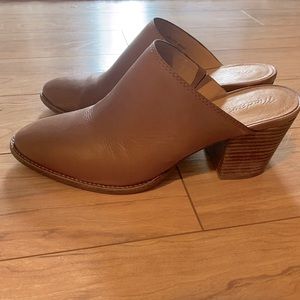 Madewell clog heels 8.5